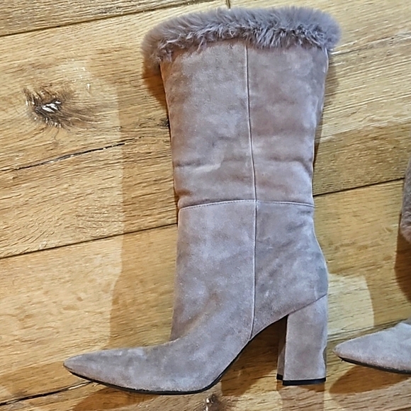 Influencers' Darling Boots faux fur, Suede - Picture 5 of 5